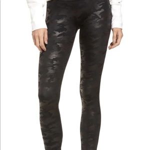 SPANX Black Camo Leggings